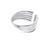 Plain Silver Ear Cuff EC-1327